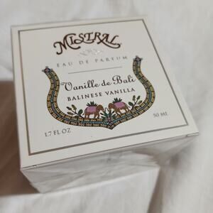 Vintage Mistral Balinese Vanilla EDP New sealed in box discontinued scent 1.7oz